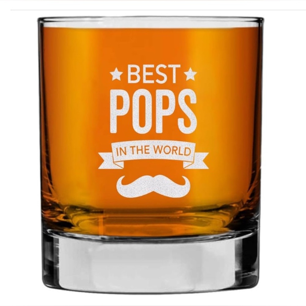 Dad Gift Whiskey Glass